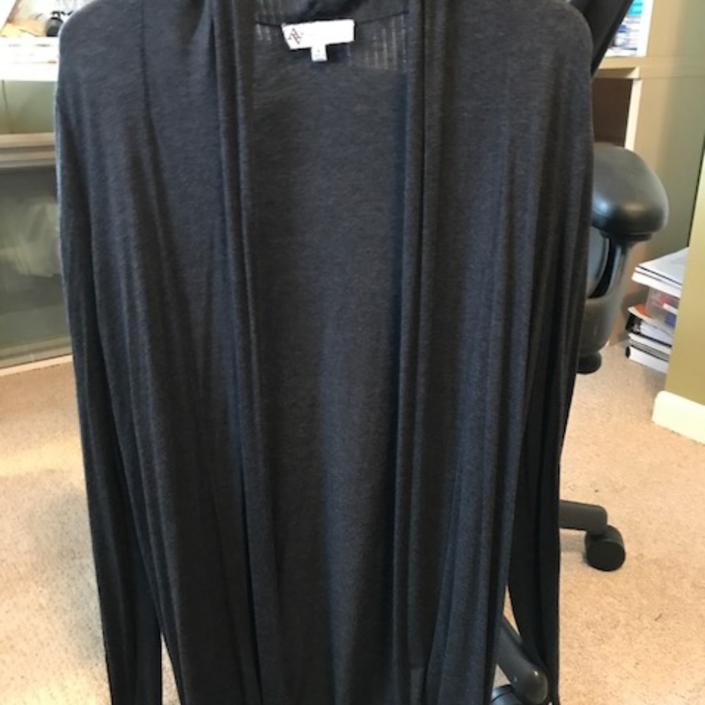 Adrienne Vittadini Long Wrap Top